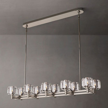 Sebendor Double Linear Chandelier 54"