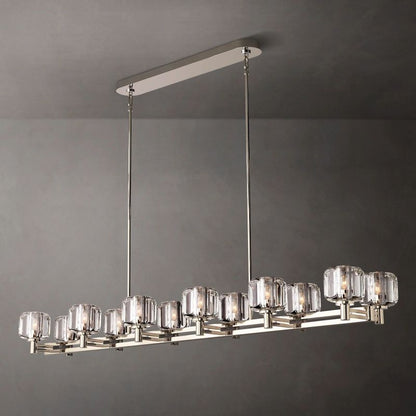 Sebendor Double Linear Chandelier 72"