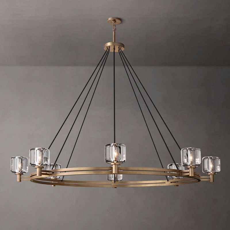 Sebendor Round Chandelier 60"