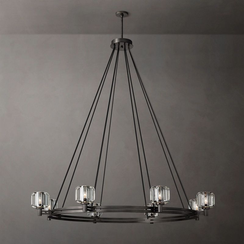 Sebendor Round Chandelier 60"