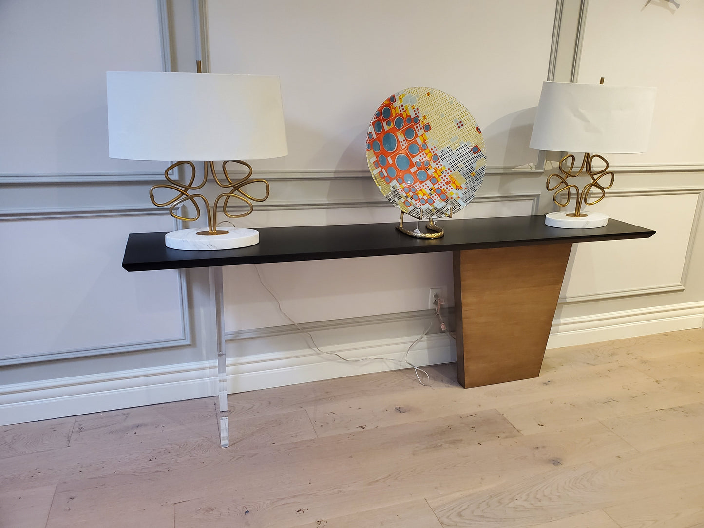 Swaim Uptown Console Table Floor Sample