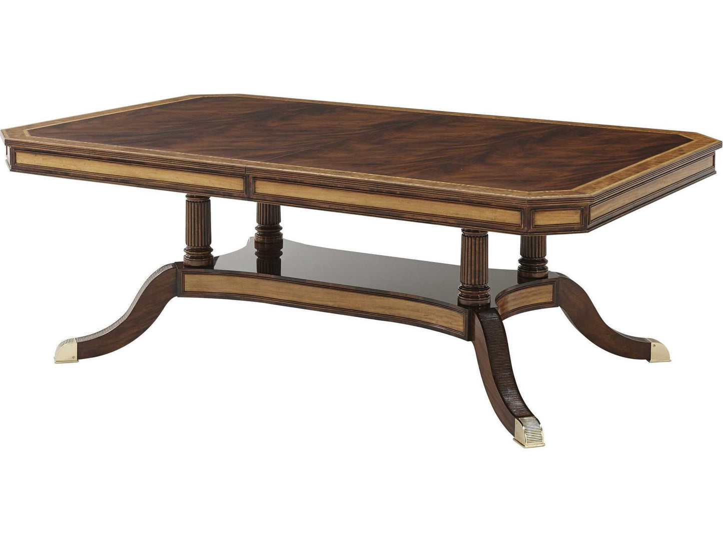 Gabrielle's 132-Inch Extending Dining Table in Mahogany