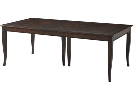 Brooksby 84-108 Inch Rectangle Extending Dining Table Cerejeira Veneer Mahogany