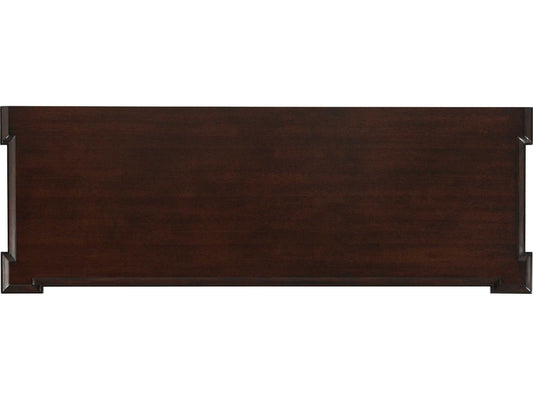 Alexa Hampton McCombs 9-Drawer Dresser in Cambridge with Gold Details