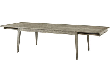 Callan Rectangle 119-Inch Extending Dining Table Grey Echo Oak