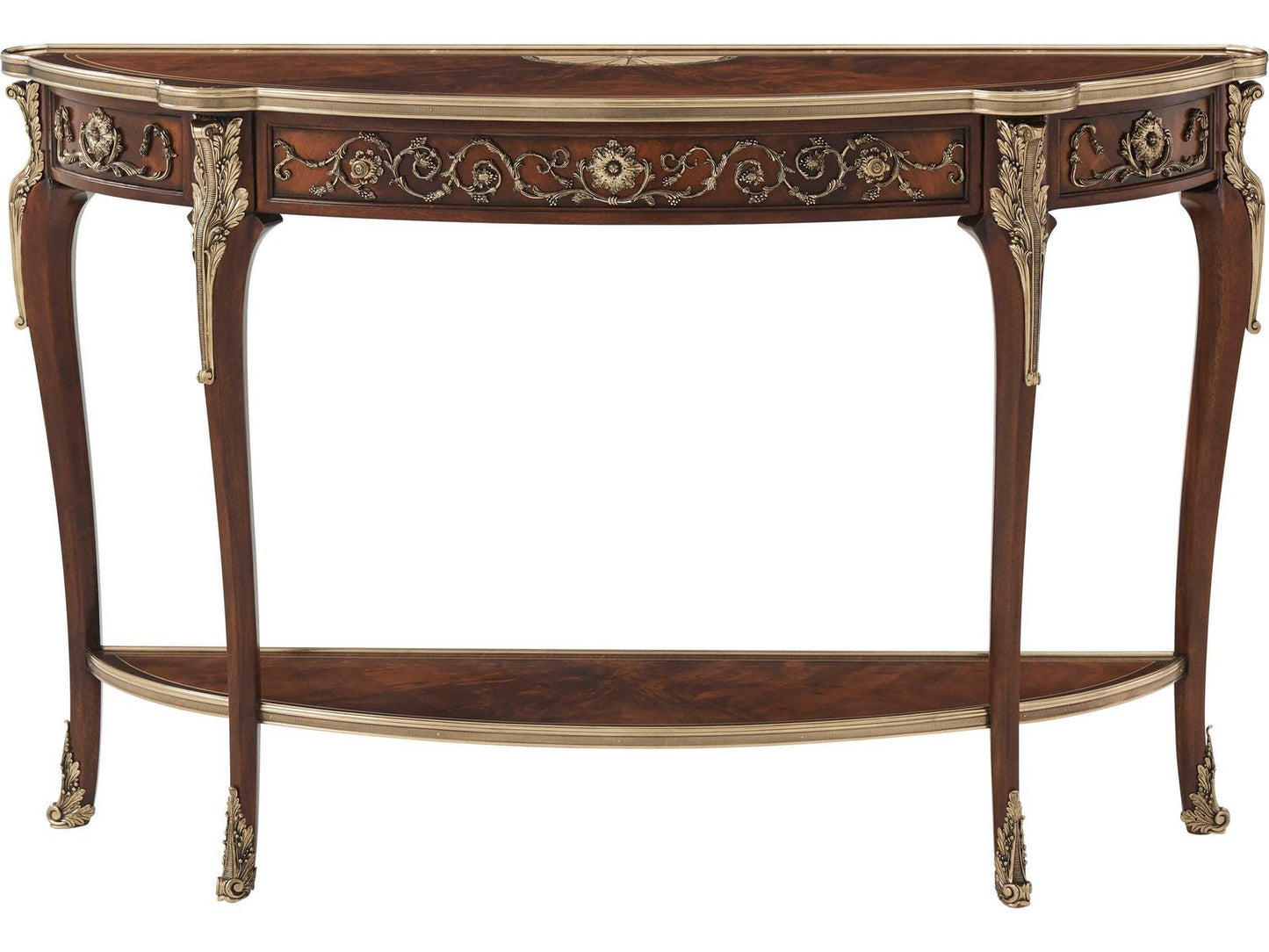 Stephen Church Melina Console Table in Old English Finish
