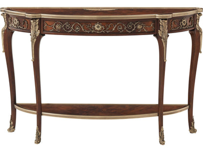 Stephen Church Melina Console Table in Old English Finish