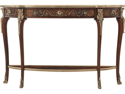 Stephen Church Melina Console Table in Old English Finish