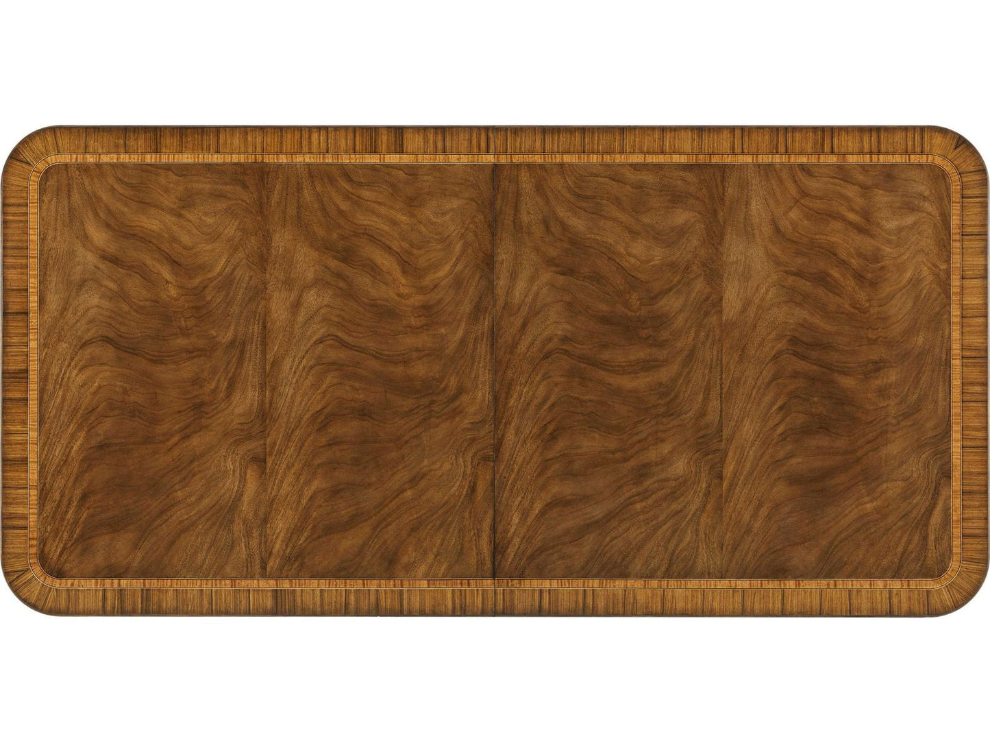 Sloane Rectangle 140-Inch Dining Table in Edwardian Brown Finish