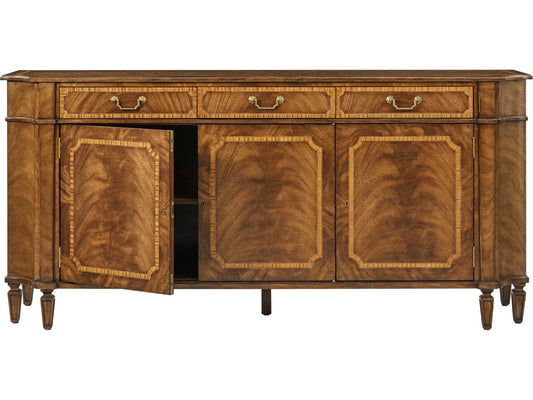 Sloane Three-Door Buffet in Edwardian Brown