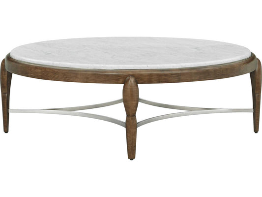 Origins Round Marble Landmark Coffee Table