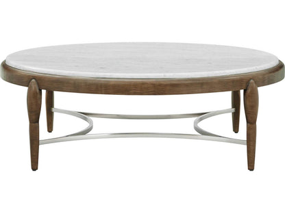 Origins Round Marble Landmark Coffee Table