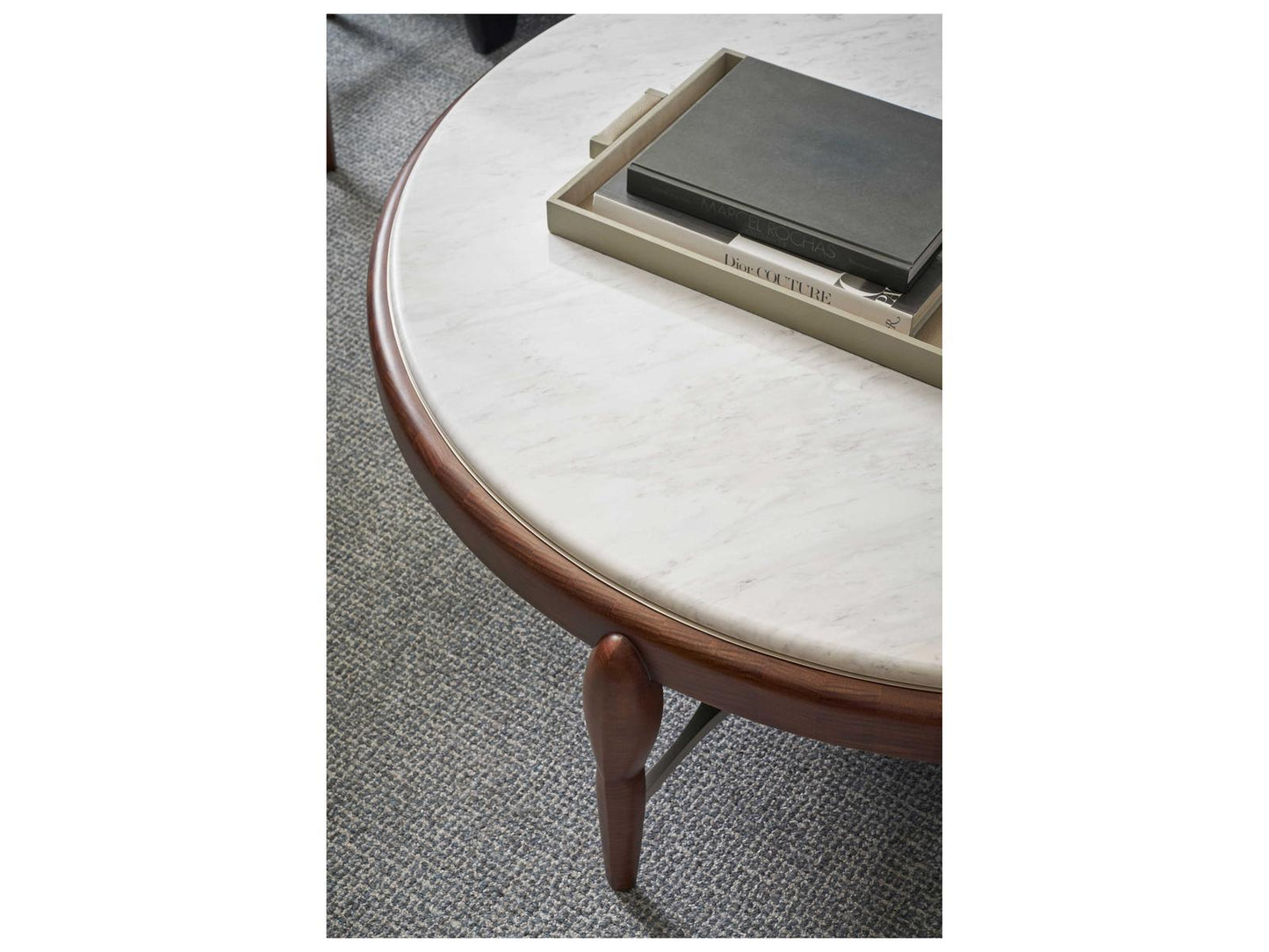 Origins Round Marble Landmark Coffee Table