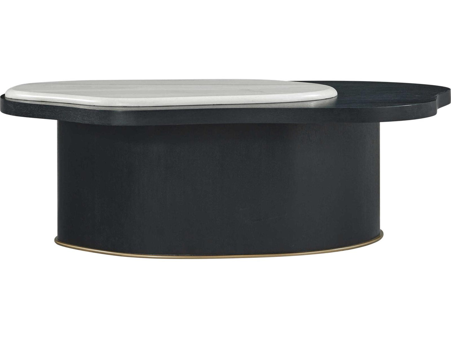 Ta Originals Marble Black Lacquer Coffee Table