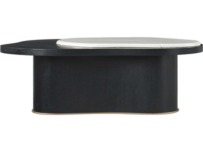 Ta Originals Marble Black Lacquer Coffee Table