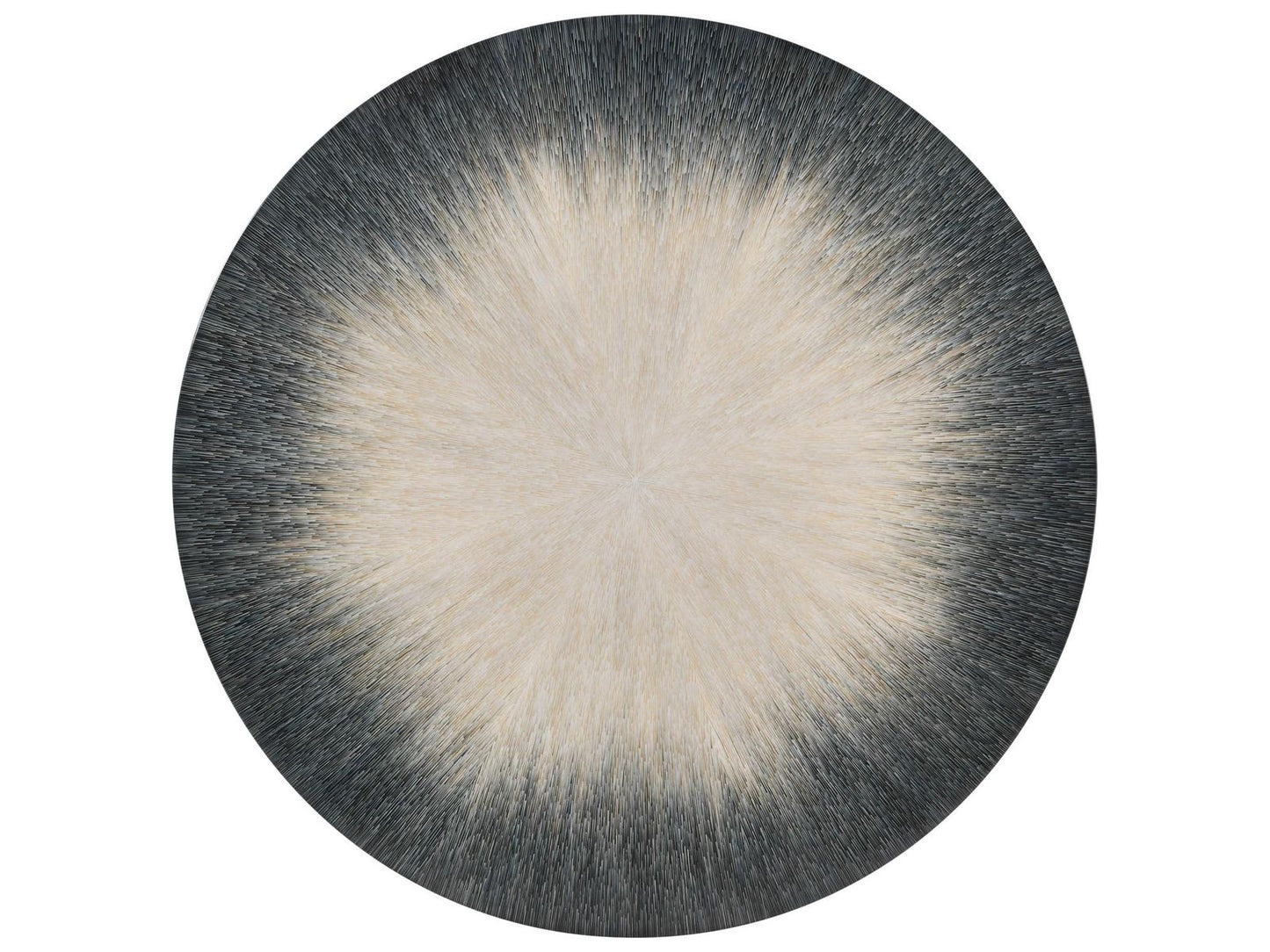 Panos Round Cocktail Table with Hand-Painted Ombre Finish