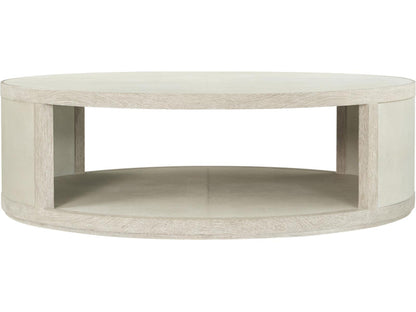 Maxwell Round Coffee Table Small in Cashmere Finish