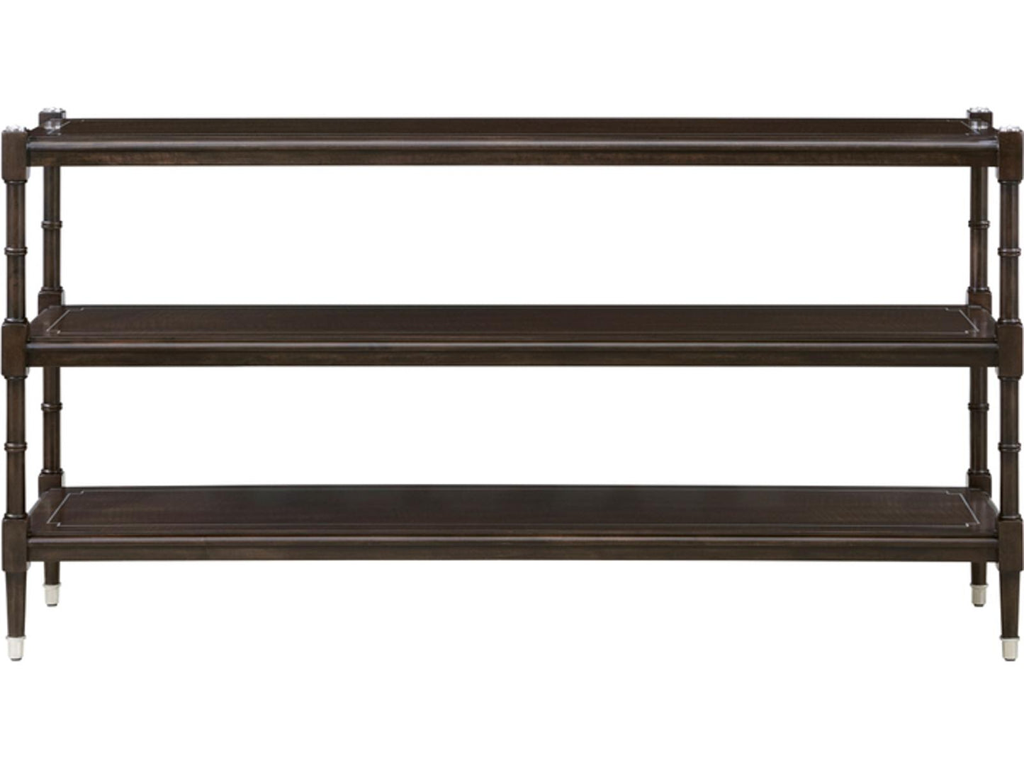 Spencer London Console Table Sycamore and Khaya Wood with Fulham Finish