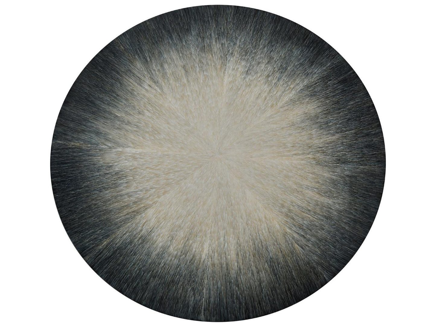 Panos Round 54-Inch Dining Table in Filament Finish