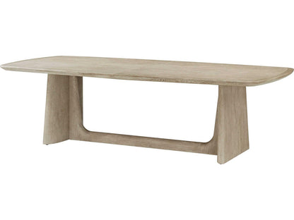 Repose 134-Inch Rectangle Extension Dining Table in Grey Oak