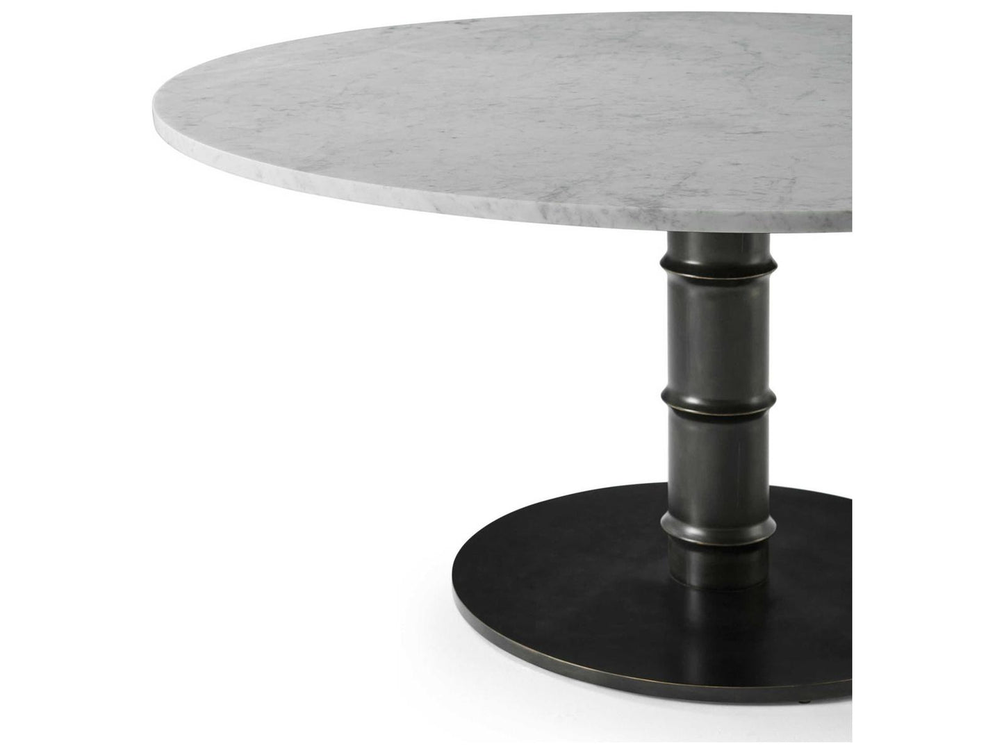 Kesden 60-Inch Round Dining Table Romulus Finish