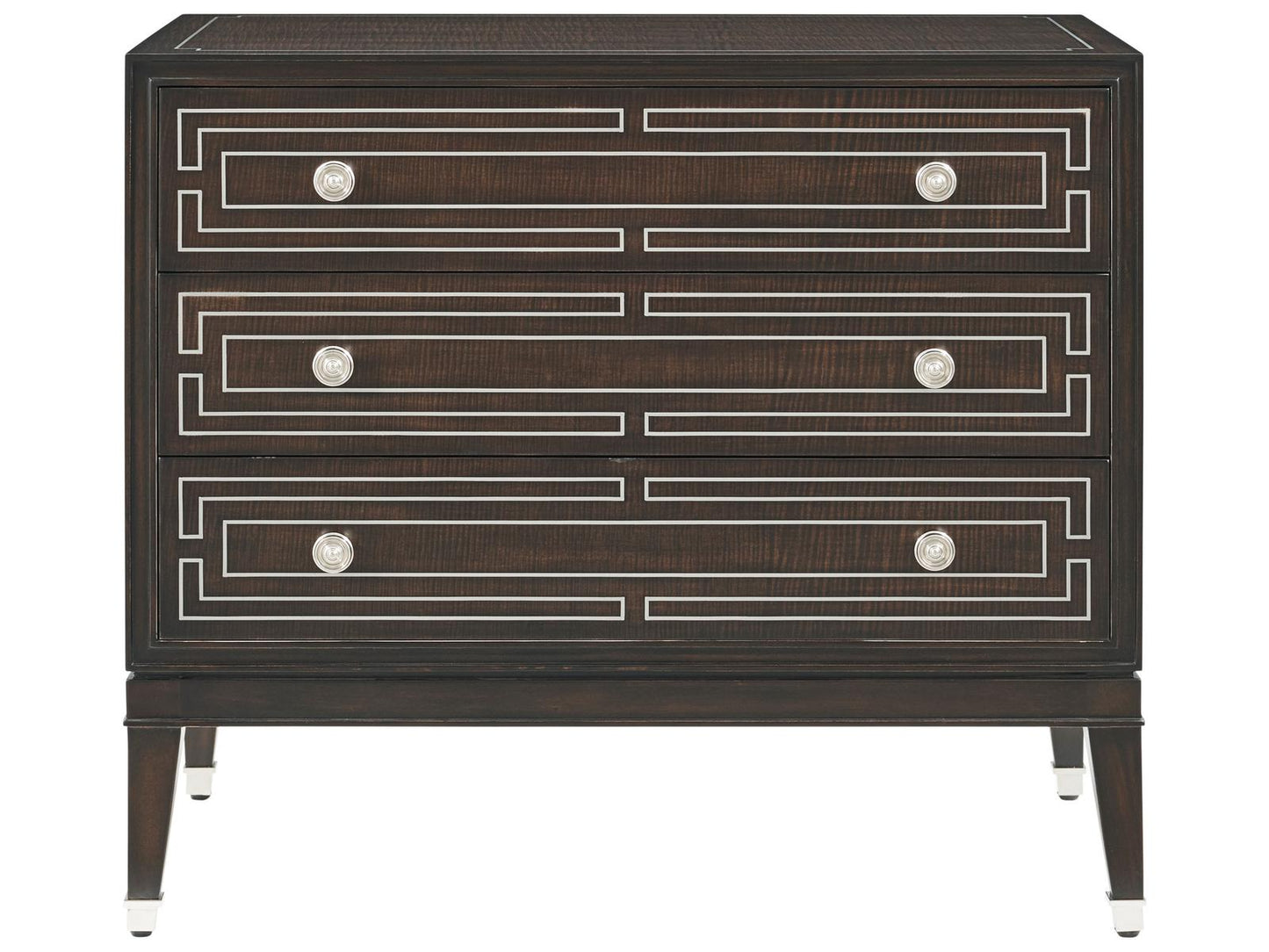 Spencer London 3-Drawer Nightstand in Fulham Finish