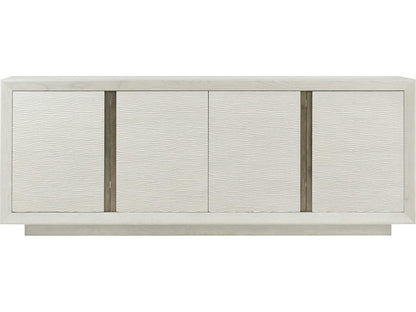 Essence 90-Inch Solid Wood Media Console in Opal Finish
