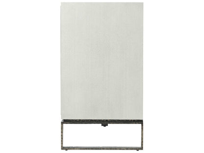 Essence Media Cabinet in Opal Finish
