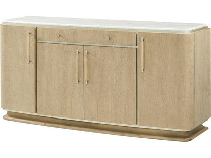 Origins Buffet II in Sesame Finish with Marble Top
