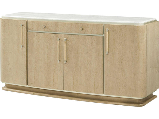 Origins Buffet II in Sesame Finish with Marble Top