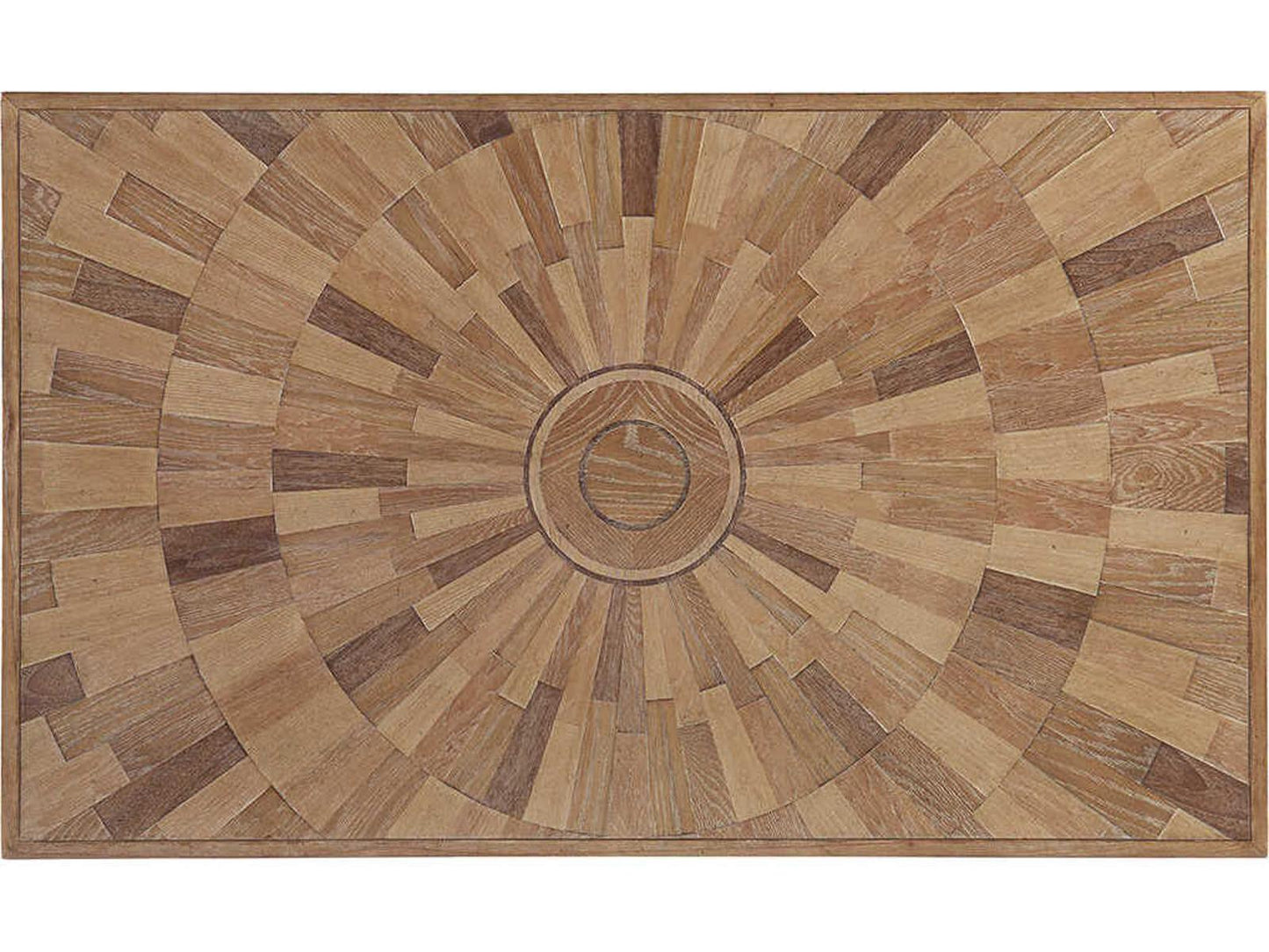Home Los Altos Ducane Rectangular Coffee Table in Natural Oak