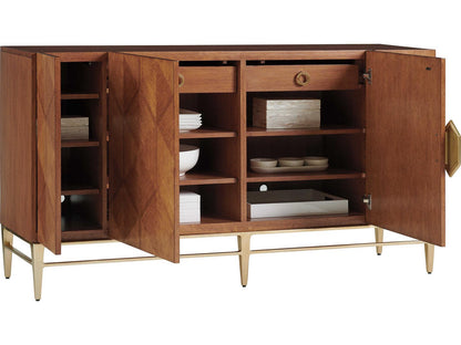 Palm Desert 71-Inch Sideboard in Sierra Tan Finish