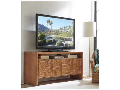 Palm Desert Manning Media Console Sundrenched Sierra Tan Finish