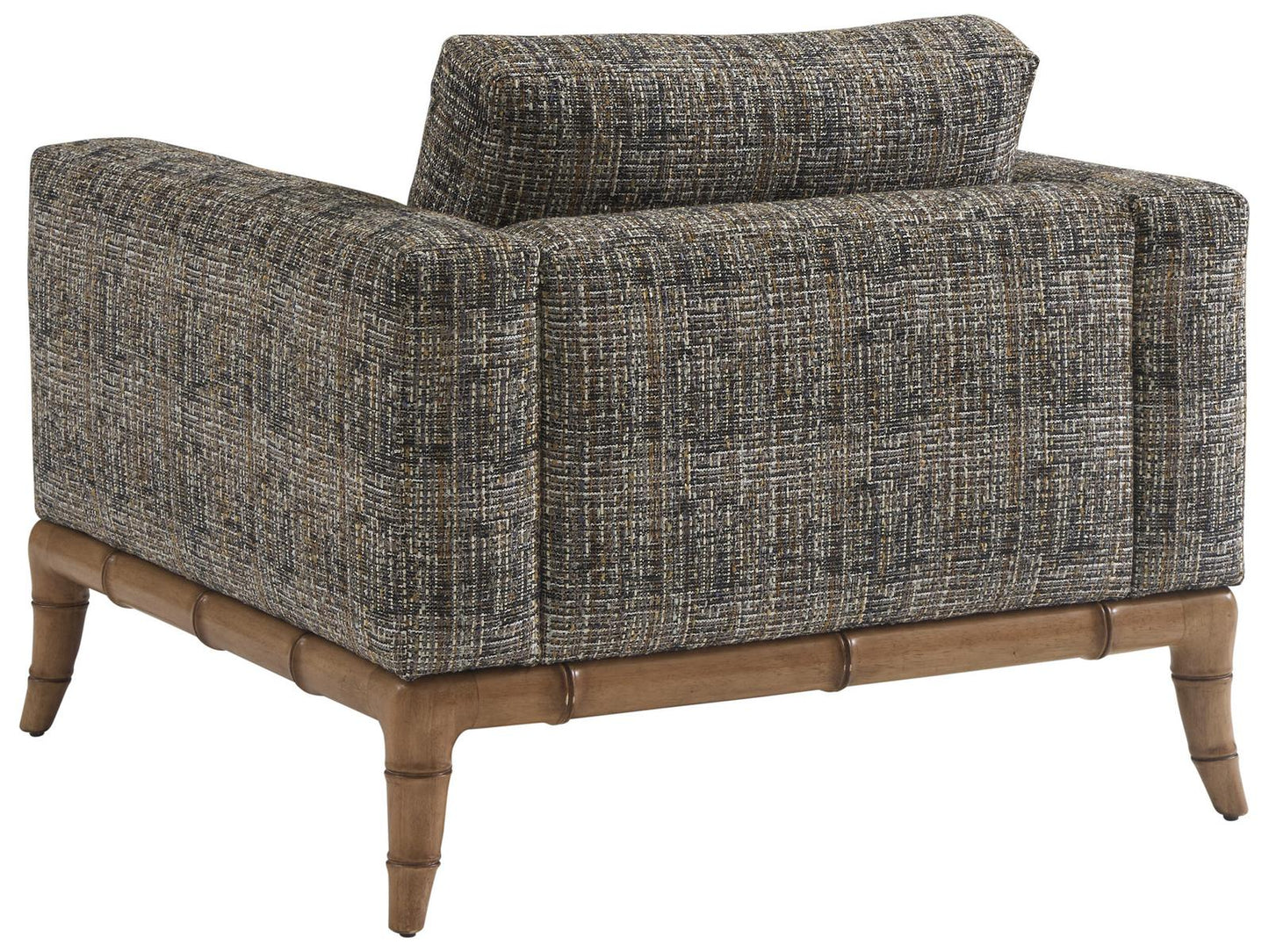 Key Biscayne Star Island Upholstered Accent Chair with Nailhead Trim
