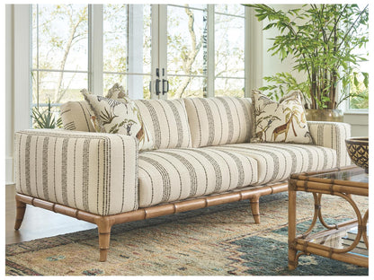 Key Biscayne Star Island 2-Cushion Sofa with Track Arms