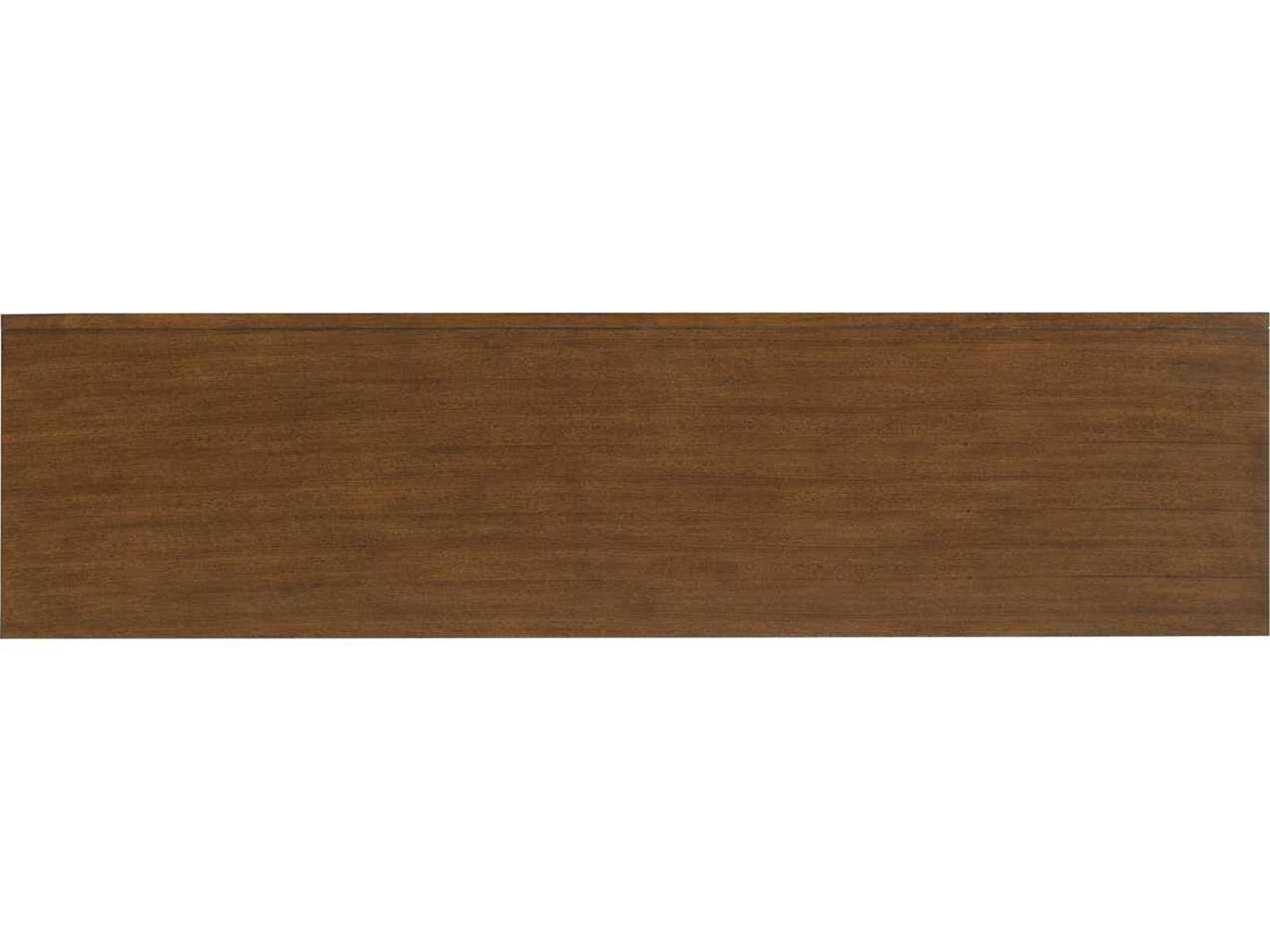 Island Fusion Princeville Media Console in Dark Walnut