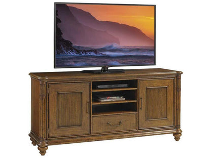 Bali Hai Pelican Cay Media Console in Brown