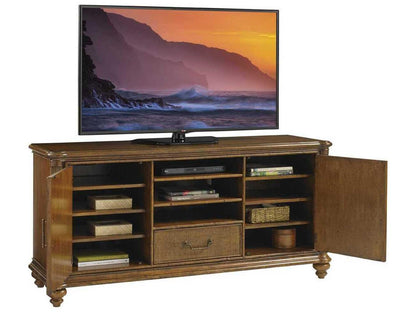 Bali Hai Pelican Cay Media Console in Brown
