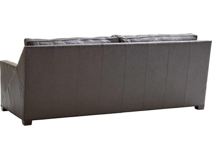 Palm Desert Lucas 3-Seat Leather Sofa in Arrowleaf Brown