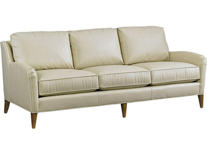 Twin Palms Coconut Grove 3-Seat Leather Sofa