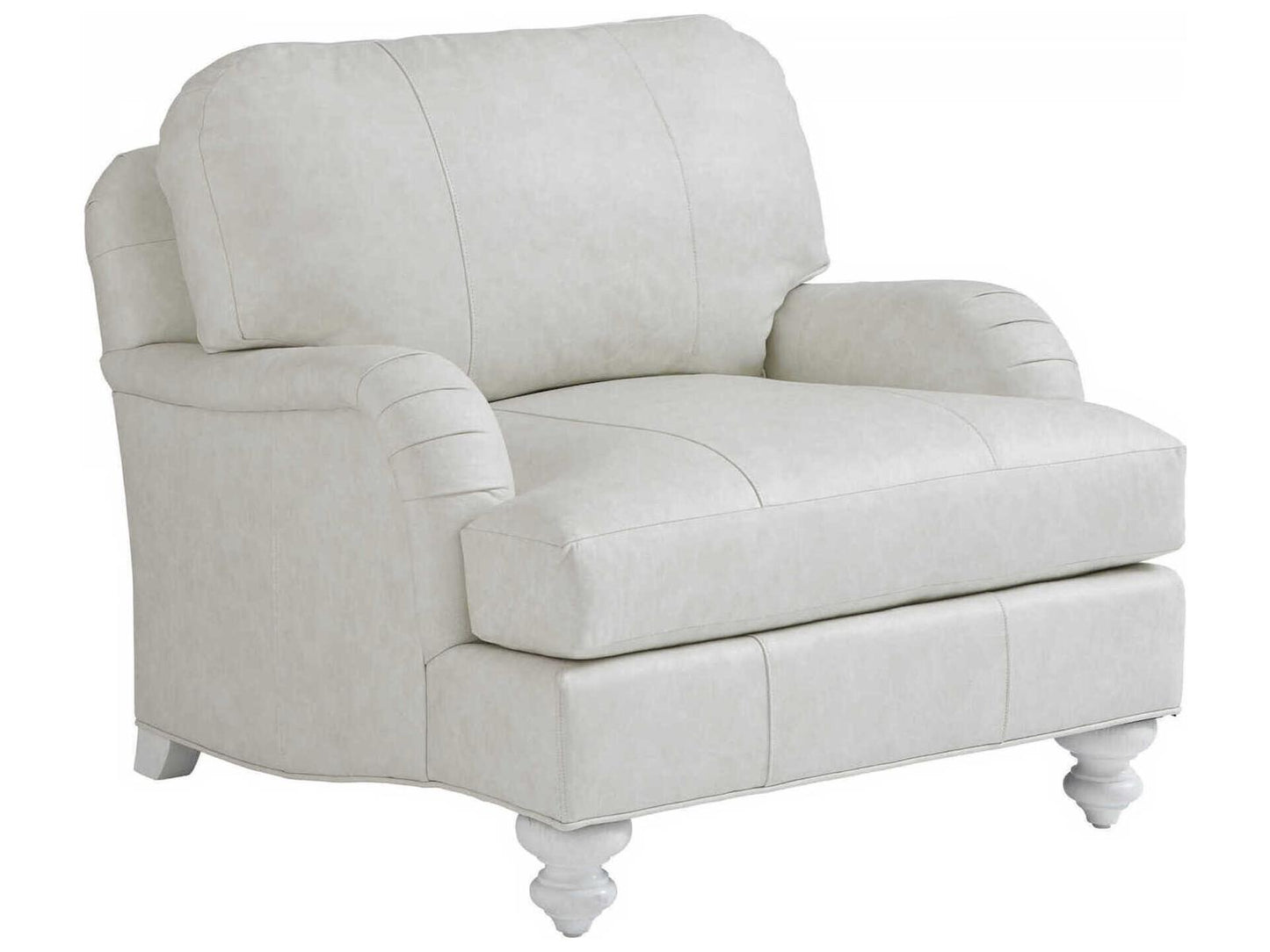 Ocean Breeze Gilmore Leather Accent Chair