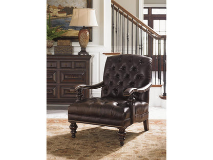 Acappella Leather Accent Chair