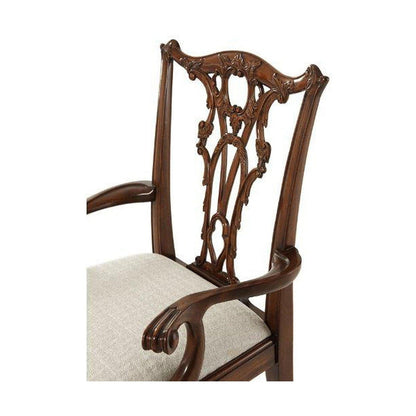 Theodore Alexander Seated in Rococo Splendour Armchair - Set of 2