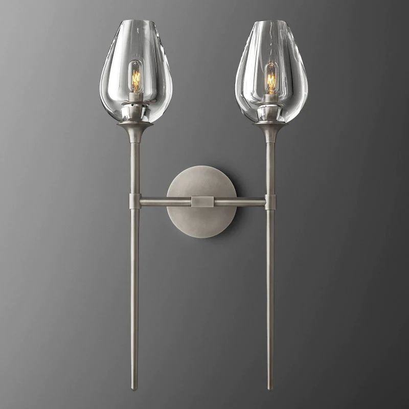 Tulip Double Bedroom Sconce