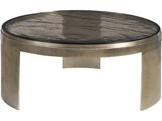 Modern Round Glass Coffee Table