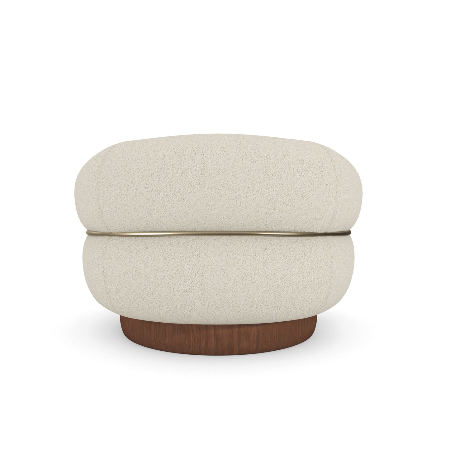 Caracole Upholstery Smoosh Swivel Chair