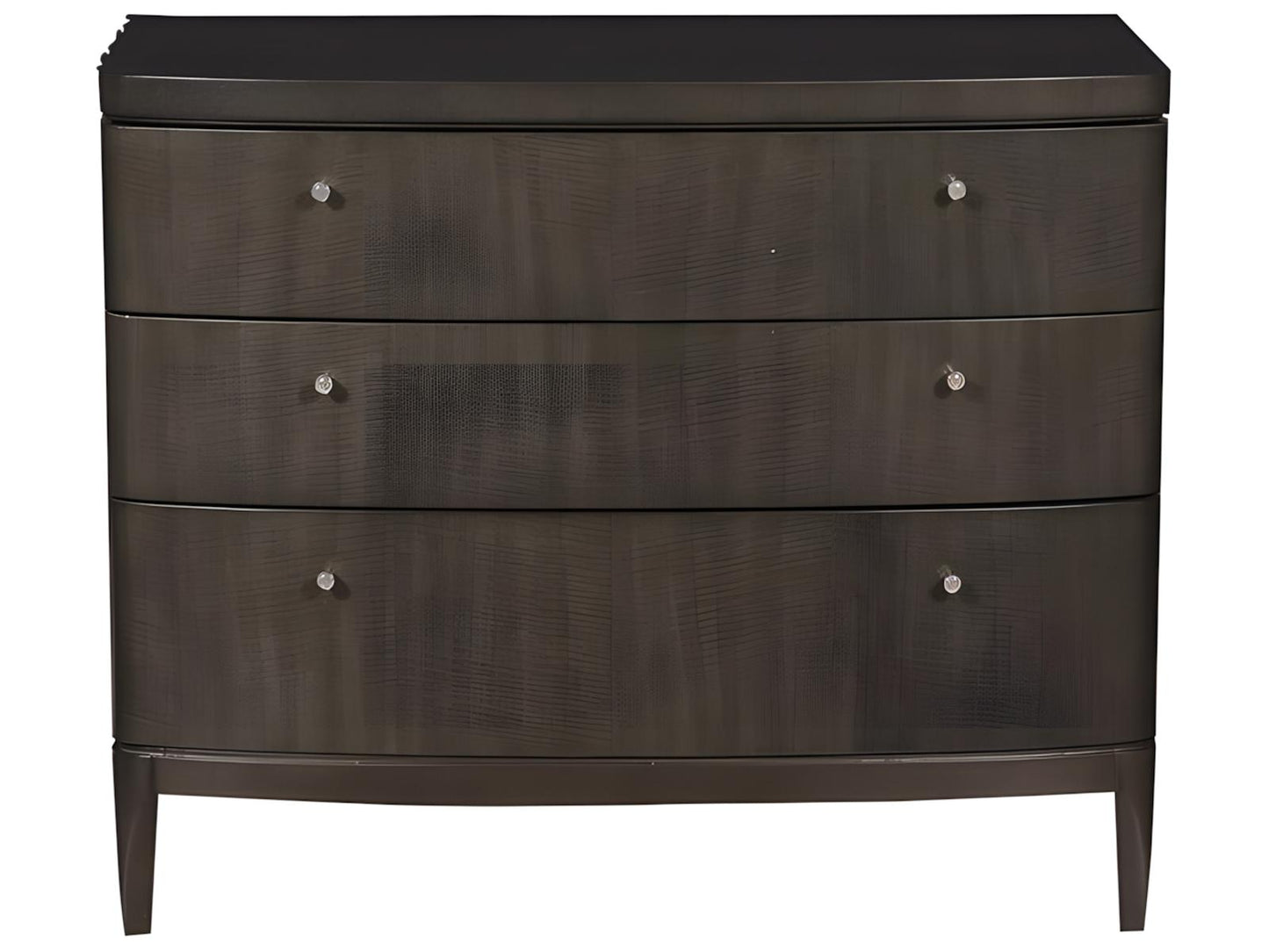 Medley Nightstand Three Drawer Peppercorn Finish