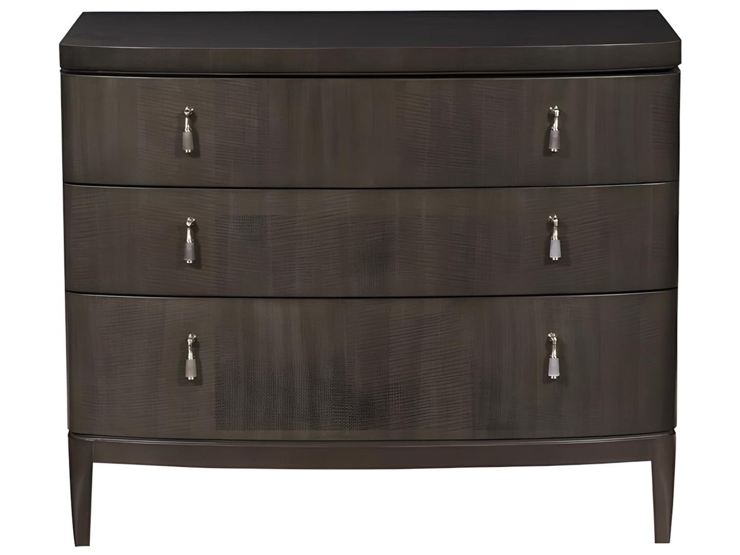 Medley Nightstand Three Drawer Peppercorn Finish