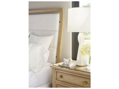 Reflection 2-Drawer Nightstand in Latte Bleached Mahogany