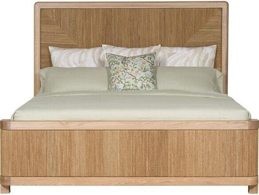 Form Natural Oak Wood King Platform Bed